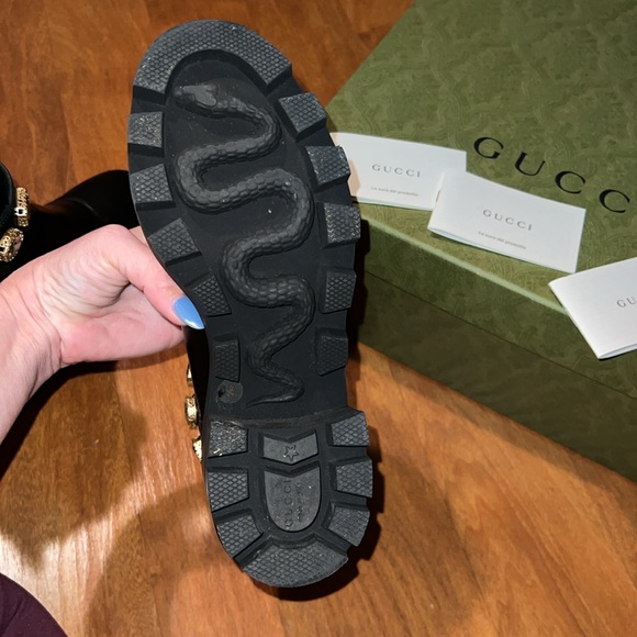 Gucci Chelsea Tripp Boots Jewel Black size 36 - Picture 4 of 15